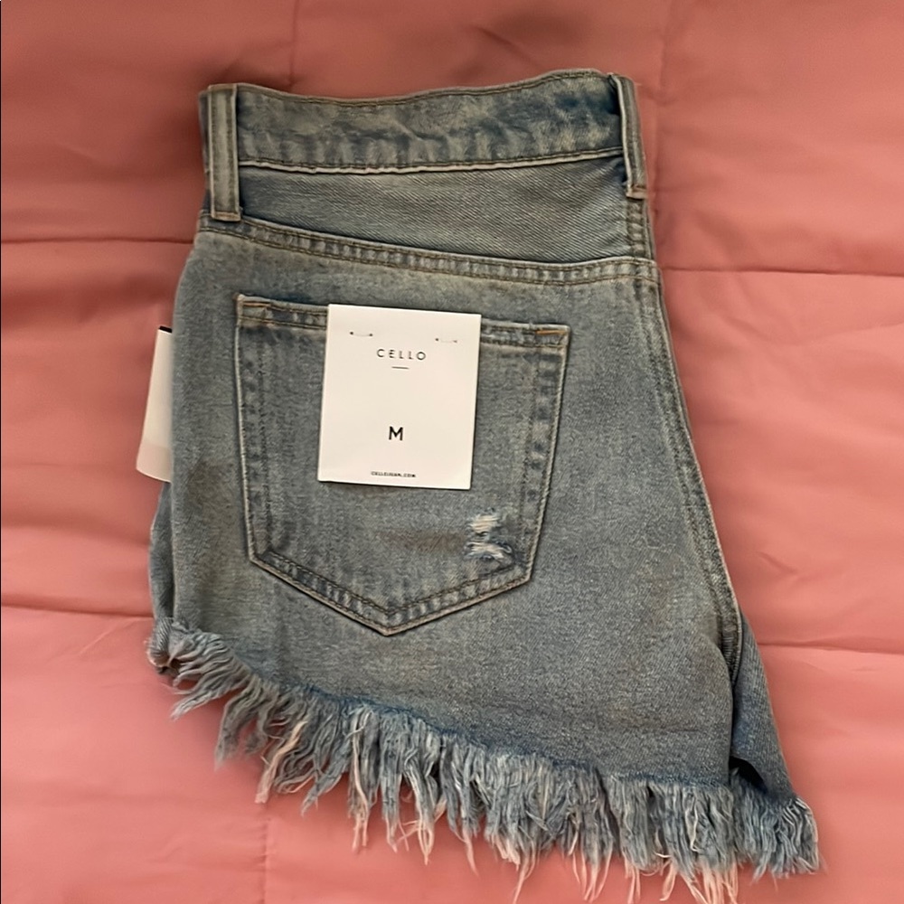 Cello Light Blue Denim Shorts